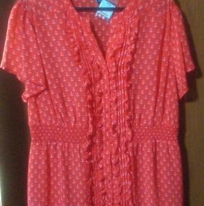 Torrid Anchor Blouse